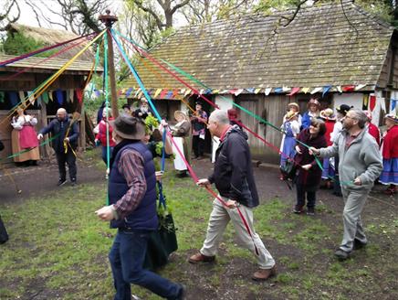 May Day at Living history village