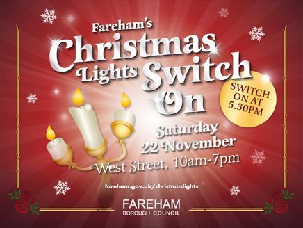 Fareham Christmas Lights Switch On