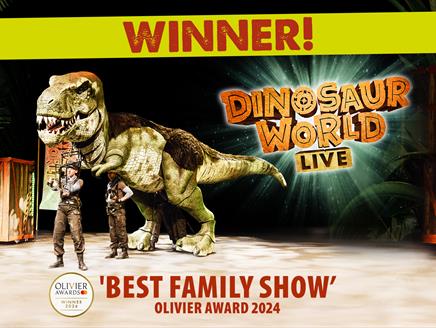 Large puppet dinosaur