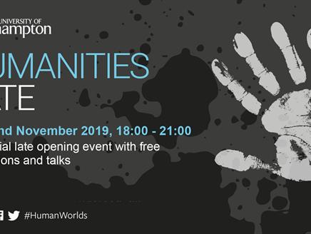 Humanities Late at John Hansard Gallery and City Eye