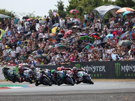 British Superbikes at Thruxton Race Circuit