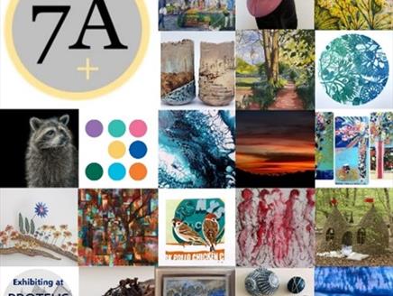 7Artists+ Summer Exhibition at Proteus Creation Space