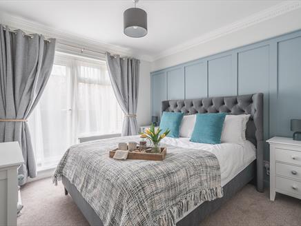 Bedroom at 7 Admirals Court - New Forest Holiday Cottages