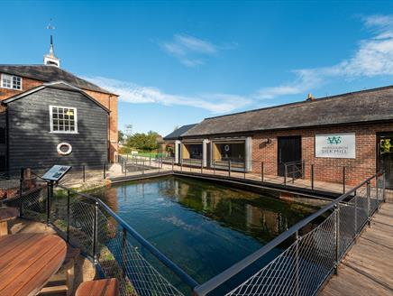 Riverside Café at Whitchurch Silk Mill