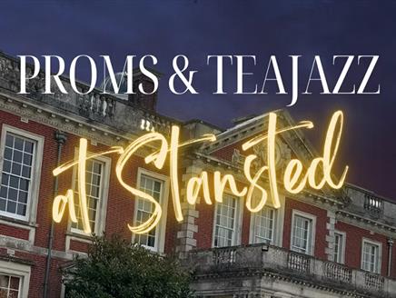 Poster for TeaJazz in the Park at Stansted House