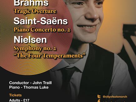 City of Southampton Orchestra - A Night of Passion and Power at Thornden Hall
