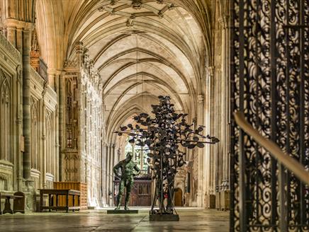 Borrowed Breath: Art exhibition at Winchester Cathedral - Steve Russell Studios