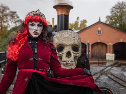 Halloween Ghost Train at Exbury Gardens