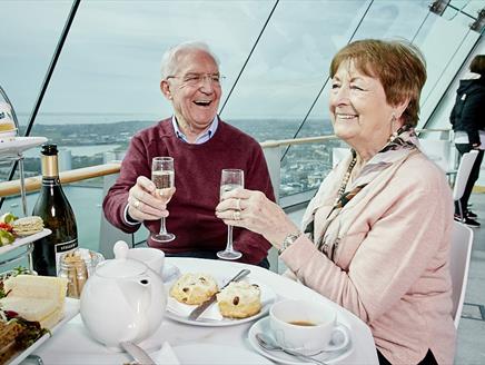 Royal High Tea at Emirates Spinnaker Tower