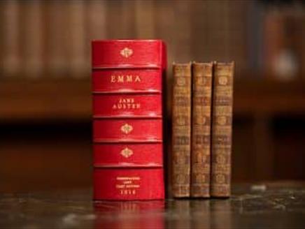 Premier View: Anne Sharp's Emma - red antique original copy