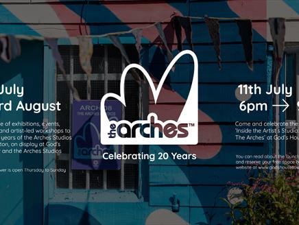 Exhibition: Inside the Artist's Studio: 20 Years of the Arches at God's House Tower