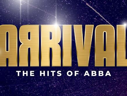 Logo for Arrival, the UK ABBA tribute