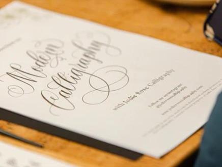 Christmas Calligraphy Workshop with Jodie Rose Calligraphy at Stansted Park