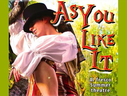 As You like It Open Air Theatre at Church Meadow