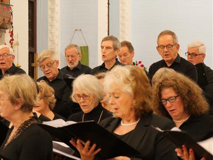 Hook Choral Society in performance