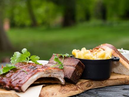 Posh BBQ at Season Cookery School, Lainston House