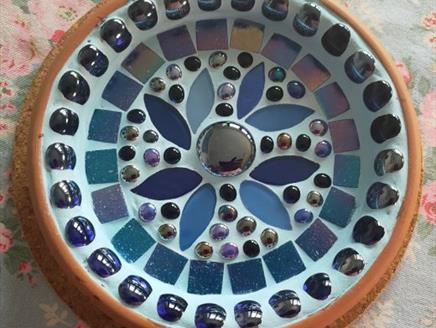 Bird Bath Mosaic Workshop at Queen Elizabeth Country Park