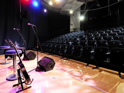 Stage and auditorium at The Forge