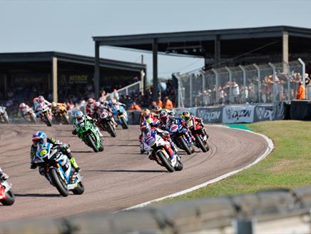 British Superbikes at Thruxton Race Circuit