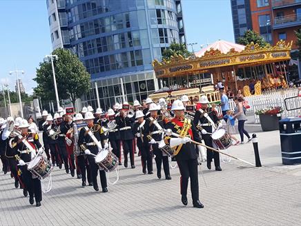 Summer at Gunwharf Quays