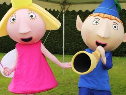 Meet Ben & Holly from Ben & Holly's Little Kingdom at Paultons Park