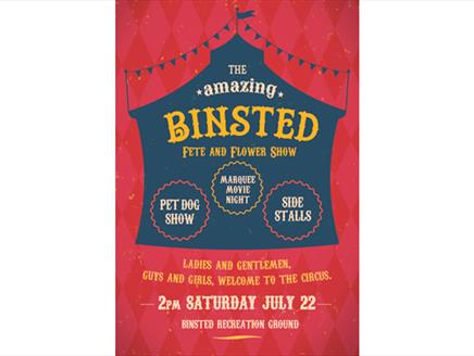 Binsted Fete, Flower and Dog Show