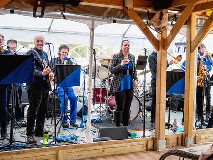 The Blue Tides at Back of Beyond Touring & Glamping Park