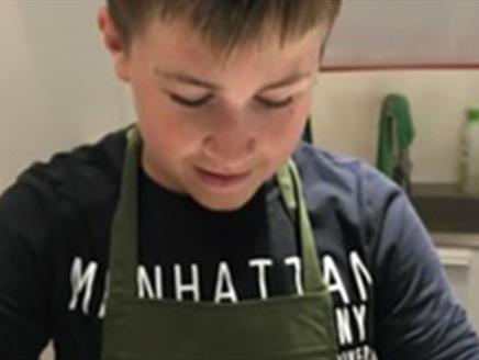 Parent and Child Cooking with Sylvain Gachot at Season Cookery School at Lainston House