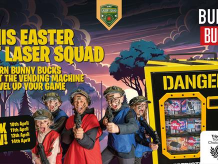 This Easter At Laser Squad, Laser Tag