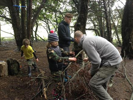 Survival School Taster Weekend at Norman Court