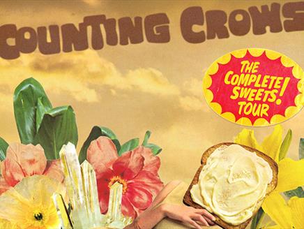 Poster for Counting Crows' The Complete Sweets Tour