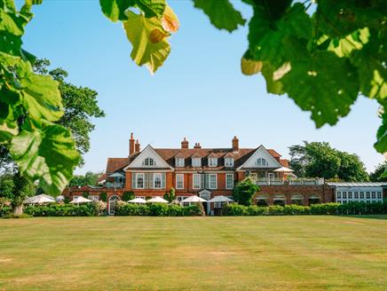 The exterior of Chewton Glen Hotel & Spa