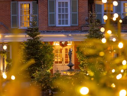 Champagne Christmas Dinner Dance at Chewton Glen Hotel & Spa