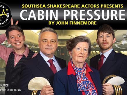 Poster for Cabin Pressure by the Southsea Shakespeare Actors