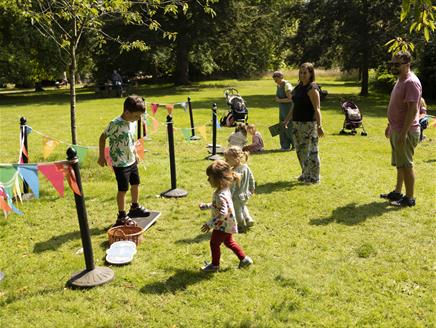 Children enjoy summer fun at Mottisfont