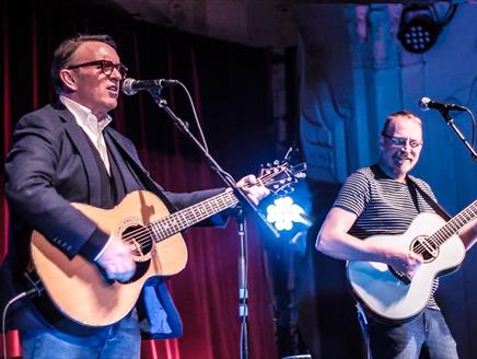 Chris Difford (Squeeze) and Boo Hewerdine at Ashcroft Arts Centre