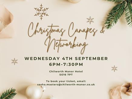 Christmas & Canapes Networking Event