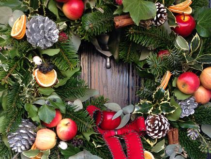 Christmas Wreath Making Workshop at Sandham Memorial Chapel