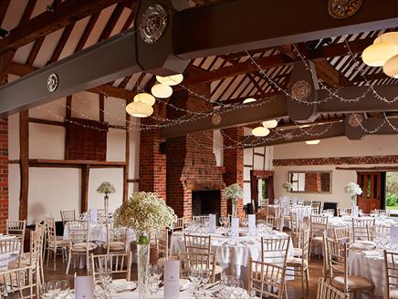 Christmas Day Lunch at Lainston House Hotel