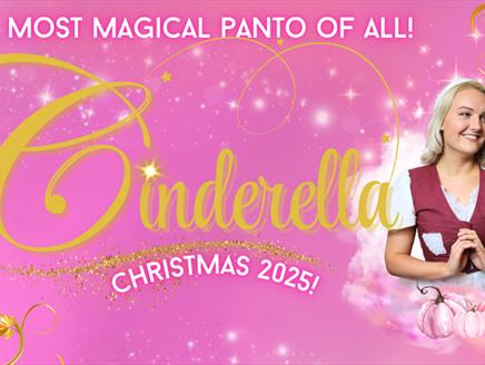 Poster for Cinderella at the Portsmouth Guildhall