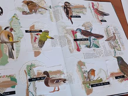 Collage Scrapbooking: Wellbeing Course