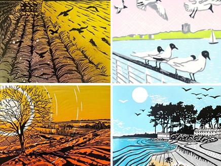 Lino Printing Workshop at Exbury Gardens & Steam Railway