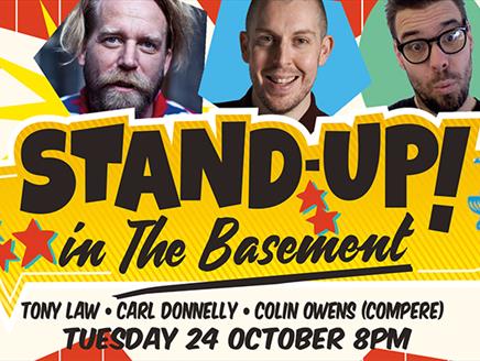 Stand Up in the Basement Comedy