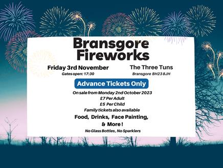 Bransgore Fireworks Spectacular