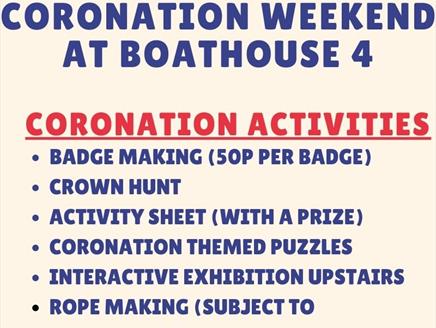 Coronation Weekend at Boathouse 4