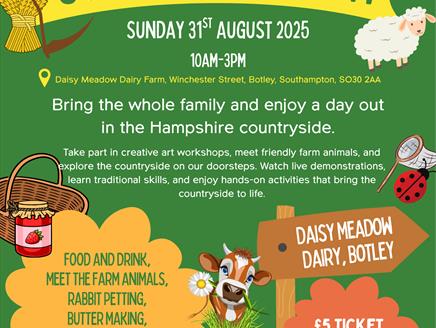 Poster for CPRE Hampshire Countryside Day