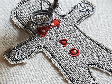 Festive Freehand Machine Embroidery Workshop
