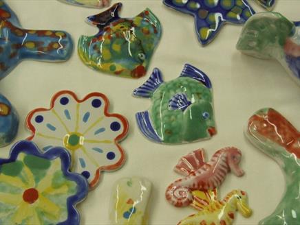 Half Term Pottery Painting Workshop at Grayshott Pottery