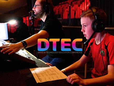 Dance & Technology Education Conference, with a child taking part in a hands-on activity