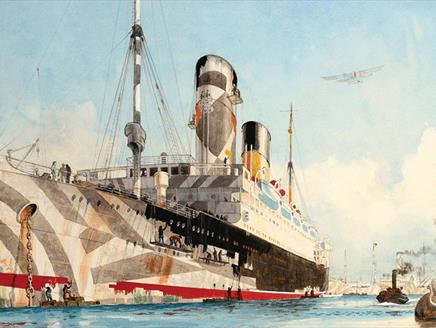 Dazzle: Disguise and Disruption in War and Art at St Barbe Museum and Art Gallery